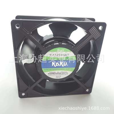 原装KAKU卡固KA1238HA3 12038 AC380V散热风扇全金属 双滚珠轴承