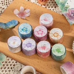 200PCS/Roll Sticker Adorable Flower DIY Scrapbook Petals贴纸