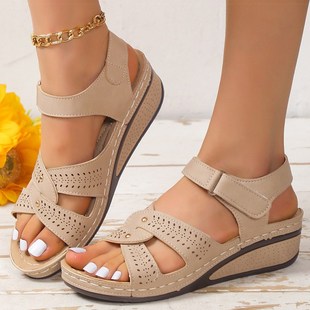 Women Sandals Wedge Heels Sandals Summer Shoes For Women Ele
