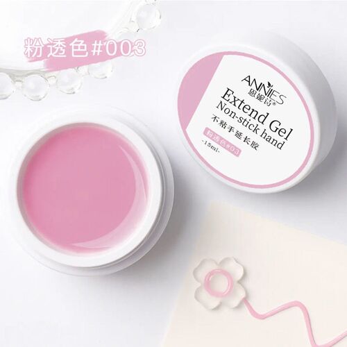 Ennii Solid Extending Glue Nail Art Non-stick Hand Carved ap