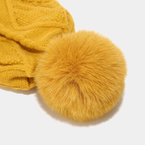 Womens Scarf Sets Winter Hat Scarf Gloves Knitted Keep Warm