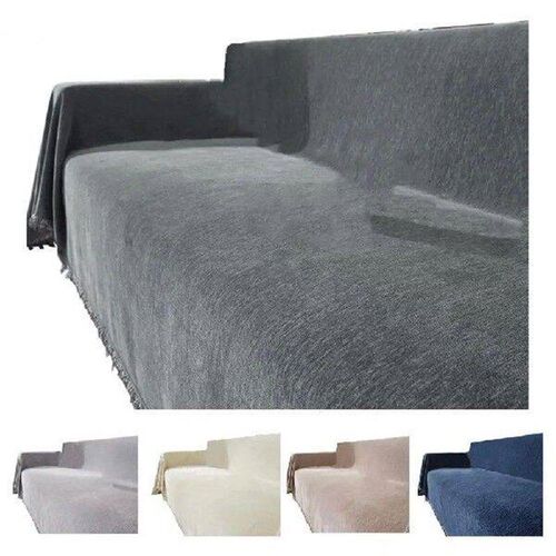 Sofa Cushion Chenille Sofa Covers Ripped Tassel Edge