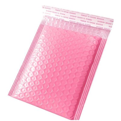 10pcs Pink Bubble Envelope Bags Self Seal Mailers Padded Shi