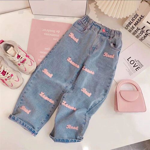 2024 Spring Autumn Girls Clothing Set Solid Color Long Sleev