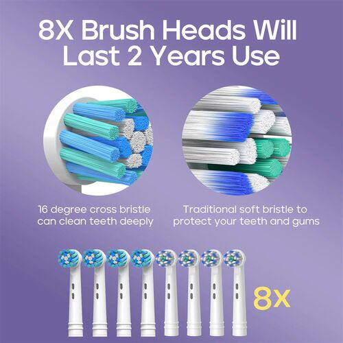 Seago Rotating Electric Rechargeable Toothbrush Teeth Cleani