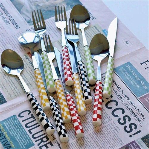 Soup Spoon Multicolor Korean Ins Style Portable Creative