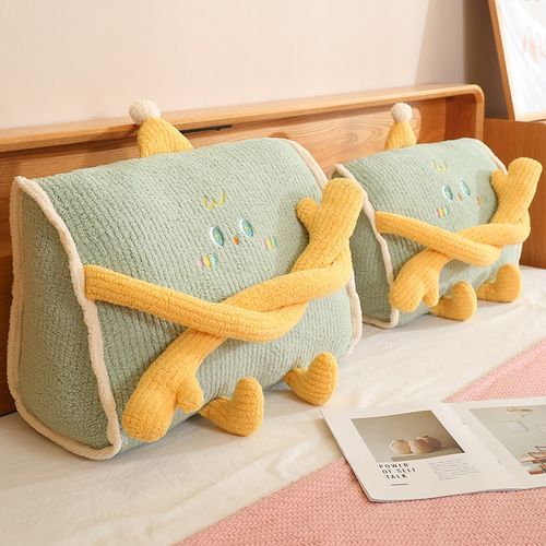 床头大靠垫软包护腰靠枕大靠背孕妇沙发抱枕宿舍床上看书枕头靠背