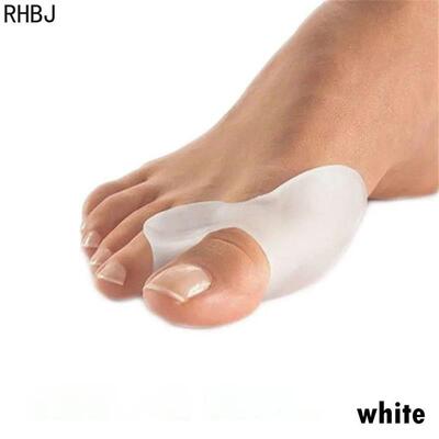 2Pcs Silicone Gel Thumb Corrector Bunion Foot Toe Hallux Val