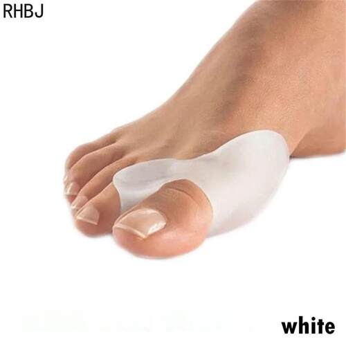 2Pcs Silicone Gel Thumb Corrector Bunion Foot Toe Hallux Val