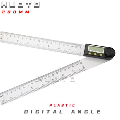 Woodworking ruler angle measuring instrument level数显角度尺