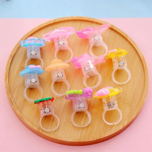 5pc/set Kids Toys Luminous Rings Stars Shine In The Dark Chi