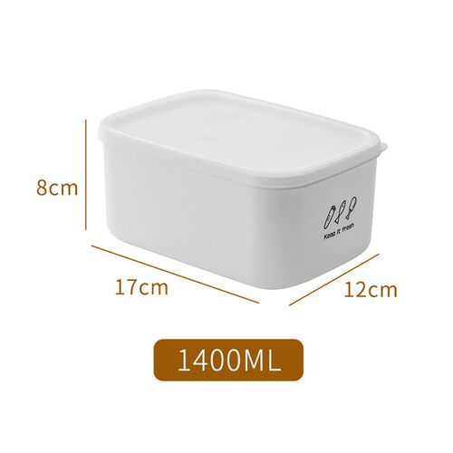 Refrigerator Organizer Box Microwave Heating Lunch Box Meal