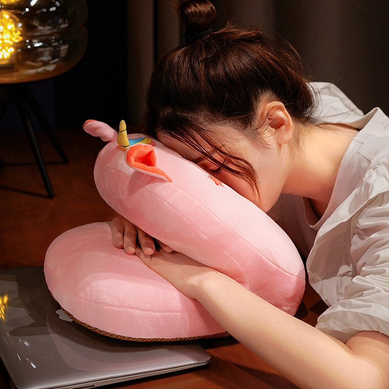 卡通新款午睡枕凉席夏季趴睡枕头办公室教室学生桌上睡觉专用透气,居家布艺,午睡枕,淘宝优惠券,粉丝福利购,淘宝优惠卷