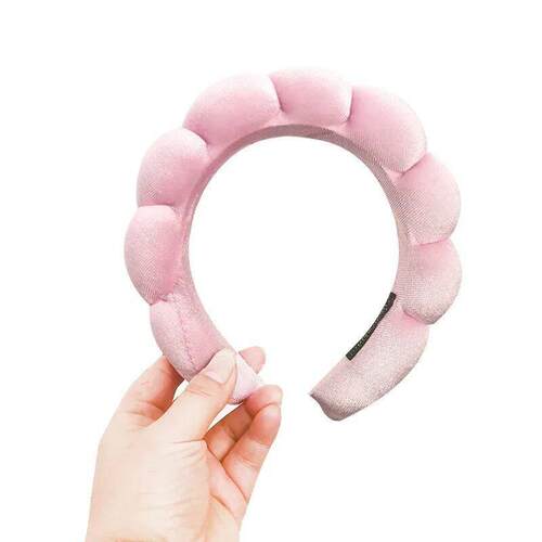 Velvet Hair Band High Skull Top Sponge Fried Dough Twists Hi