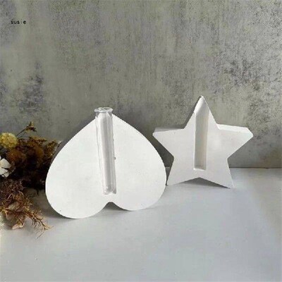 Concrete Mould Star/Heart Hand-Making Supplies for DIY