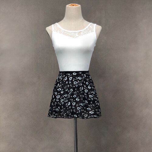 Ballet Tutu Skirt 2021 New Arrival Women Chiffon Flower Prac