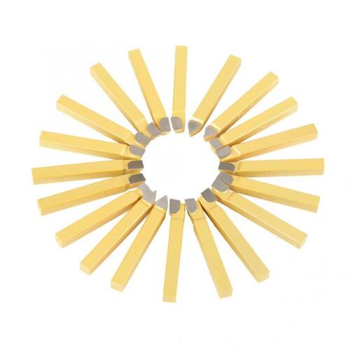 20Pcs 3/8 Lathe Tools Carbide Tipped Welding Milling Cutti