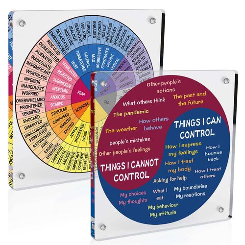 Acrylic wheel diagram feels like the wheel is treating emot