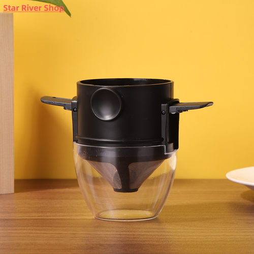 Coffee Filter Portable Stainless Steel Foldable Drip Coffee