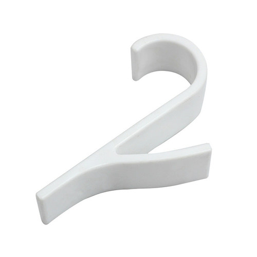 Kitchen Bathroom Hanger Clips Storage Racks White Clear Hang