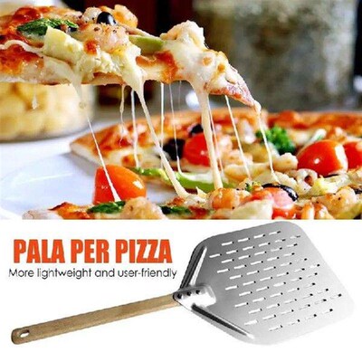 Pizza Spatula Paddle 12in Pizza Peel With Wooden Handle