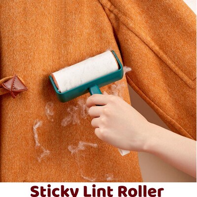 Sticky Lint Roller Pet Hair Remover Brush for Clothes