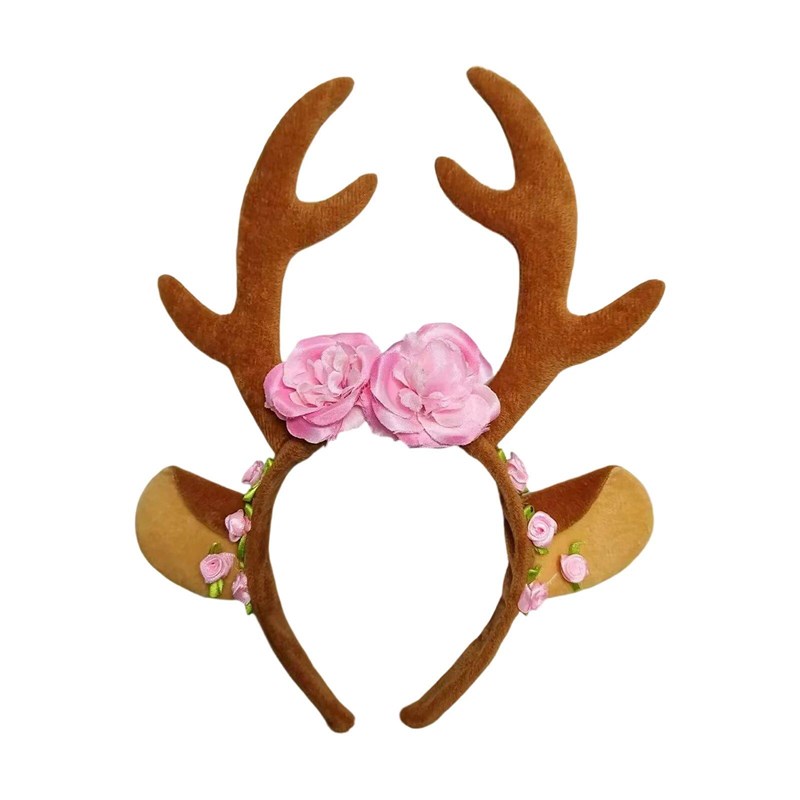 1pc Christmas Decorations Headband Headband Antler Christmas