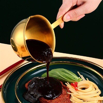 Mini Sauce Pot Small Pan 304 Stainless Steel Pour Oil Wok
