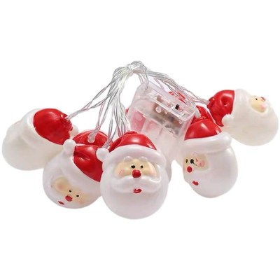 Led Christmas night light string snowman decorative pendant