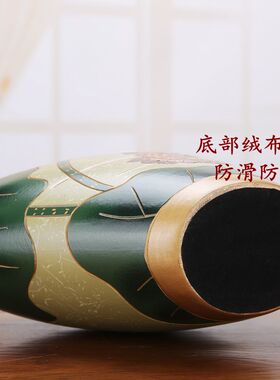 酒柜装饰品小摆件现代客厅家居创意博古架格子摆设彩陶艺术品