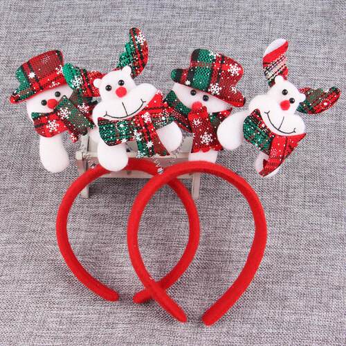 party Christmas headband Santa Claus snowman elk hairband