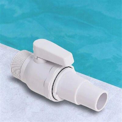 2-Way+Ball+Valve+Float+Valve+1.5+-+1.25in+Pool+Filter+Stop