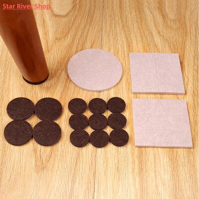 Self Adhesive Felt Chair Leg Pads Floor Protectors Furniture