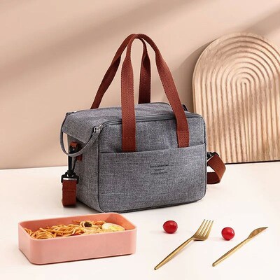 Portable Lunch Bag For OL Women Thermal Insulated Lunch Box