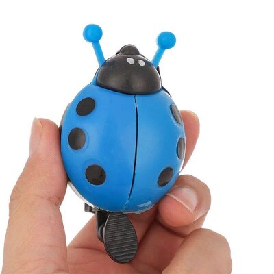 Cute Cartoon Ladybug Shaped Bike Bell Children Balance Car B