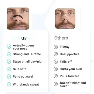 Anti Oxygen Magnetic Dilator Strips Boost Nose Nasal Snoring