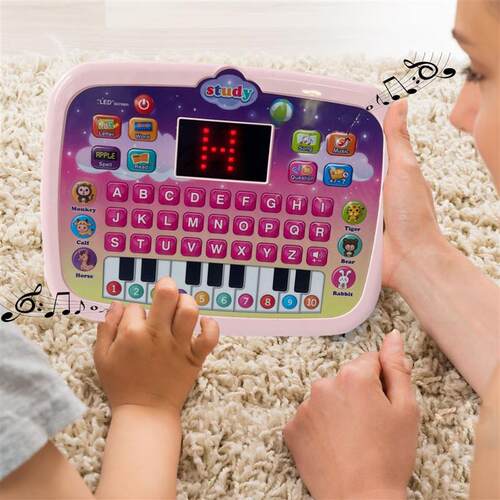 Kids Tablet Toy Educational Toddler Toys Laptop English Lear
