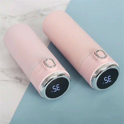 New 500ml Intelligent Thermos Bounce Cup Outdoor Portable