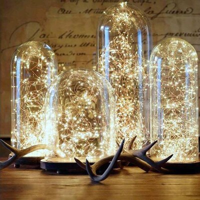 1M 2M 3M 5M 10M Copper Wire LED String Lights Christmas