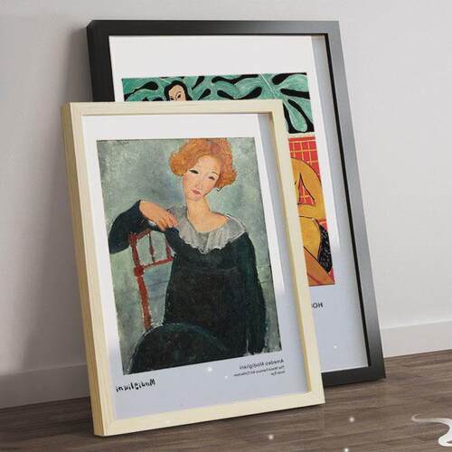 poster , photo , wooden art picture frame, square相框/画框