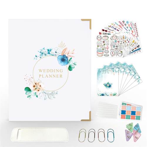 Wedding Planner Organizer Diary Engagement Gift Book Bride