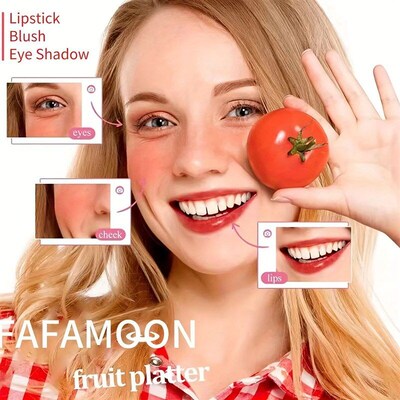 4 color Fruity Lip Tint Water Gloss Tint,Moisturizing Waterp