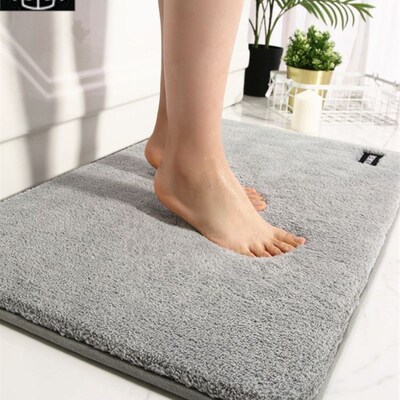 Bathroom anti-slip floor mat toilet mat water-absorbing