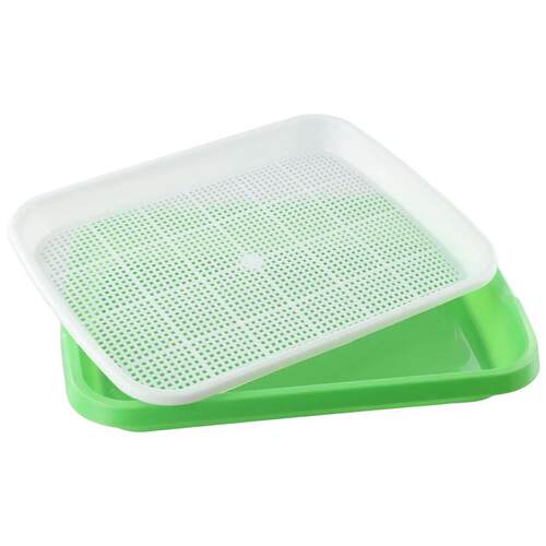 Nursery Pots Tray Grow Basket Hydroponics Microgreens Plate