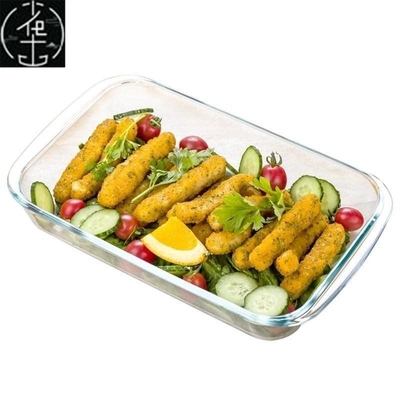 Square Pyrex baking microwave oven for baking Glass dish