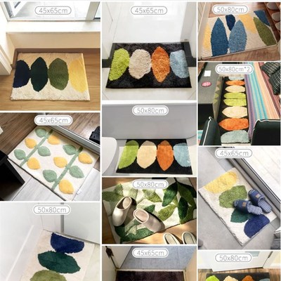 bathroom rug absorbent mat  anti slip plush