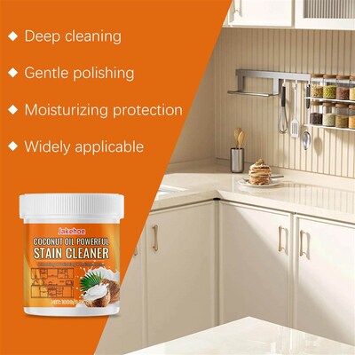 Jakehoe Coconut Oil Stain Remover - Multi-purpose Household