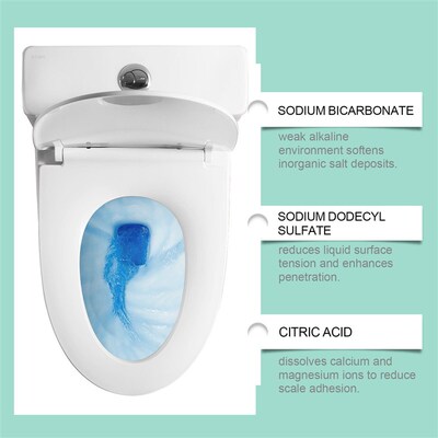 Toilet cleaner with a gentle yet effective formula for remov