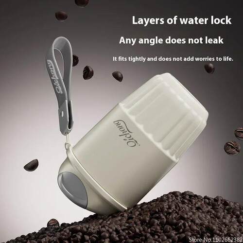 410ml Ceramic Liner Coffee Cup Double Wall Stainless Steel V