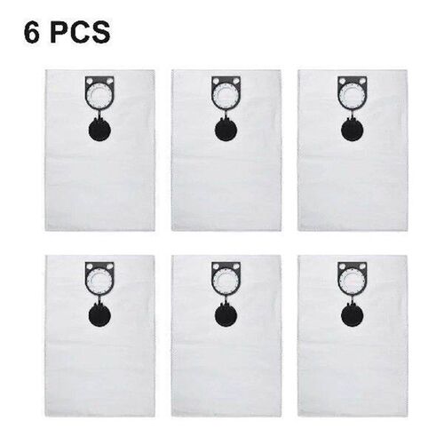 6Pcs Filter Dust Bags For Metabo 25 L SC, 2025 35/50 L SC